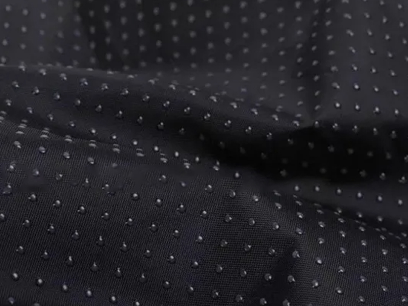 Non Slip Fabric/Anti Slip Fabric/210d Polyester Oxford Fabric cum PVC DOT